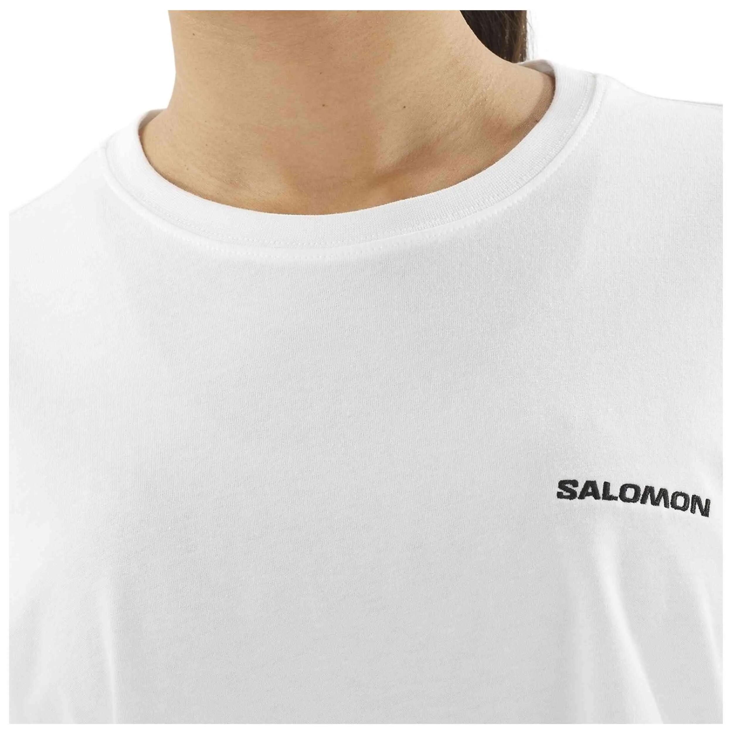 T-shirt Salomon modèle LOGO pour femmes 4/4