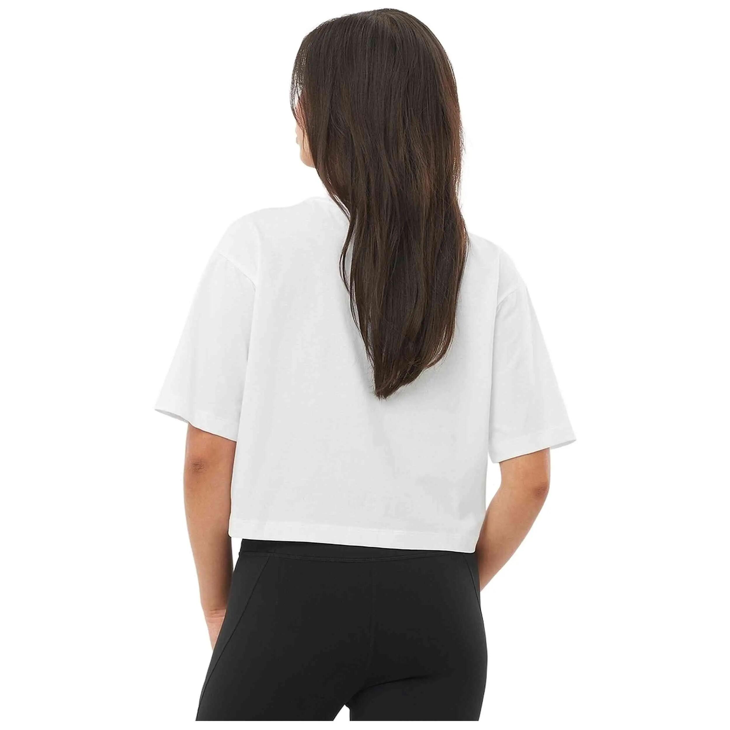 T-shirt Salomon modèle LOGO pour femmes 3/4