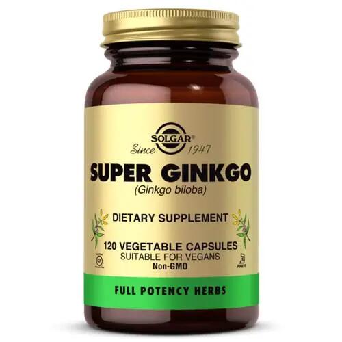 Extracte din plante Concentrarea memoriei creierului Super Ginkgo 120 buc