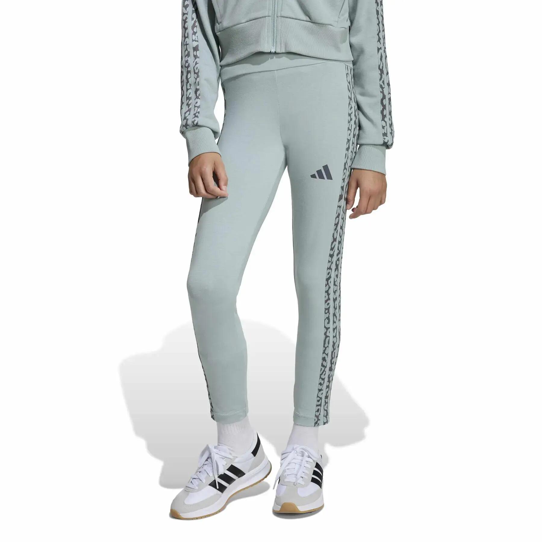 Legging fille adidas Seasonals Animal 2/6
