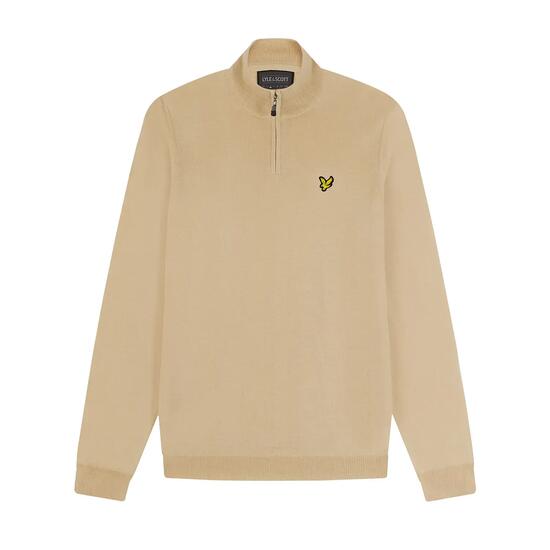 Pull mérinos 1/4 zip Lyle & Scott Core