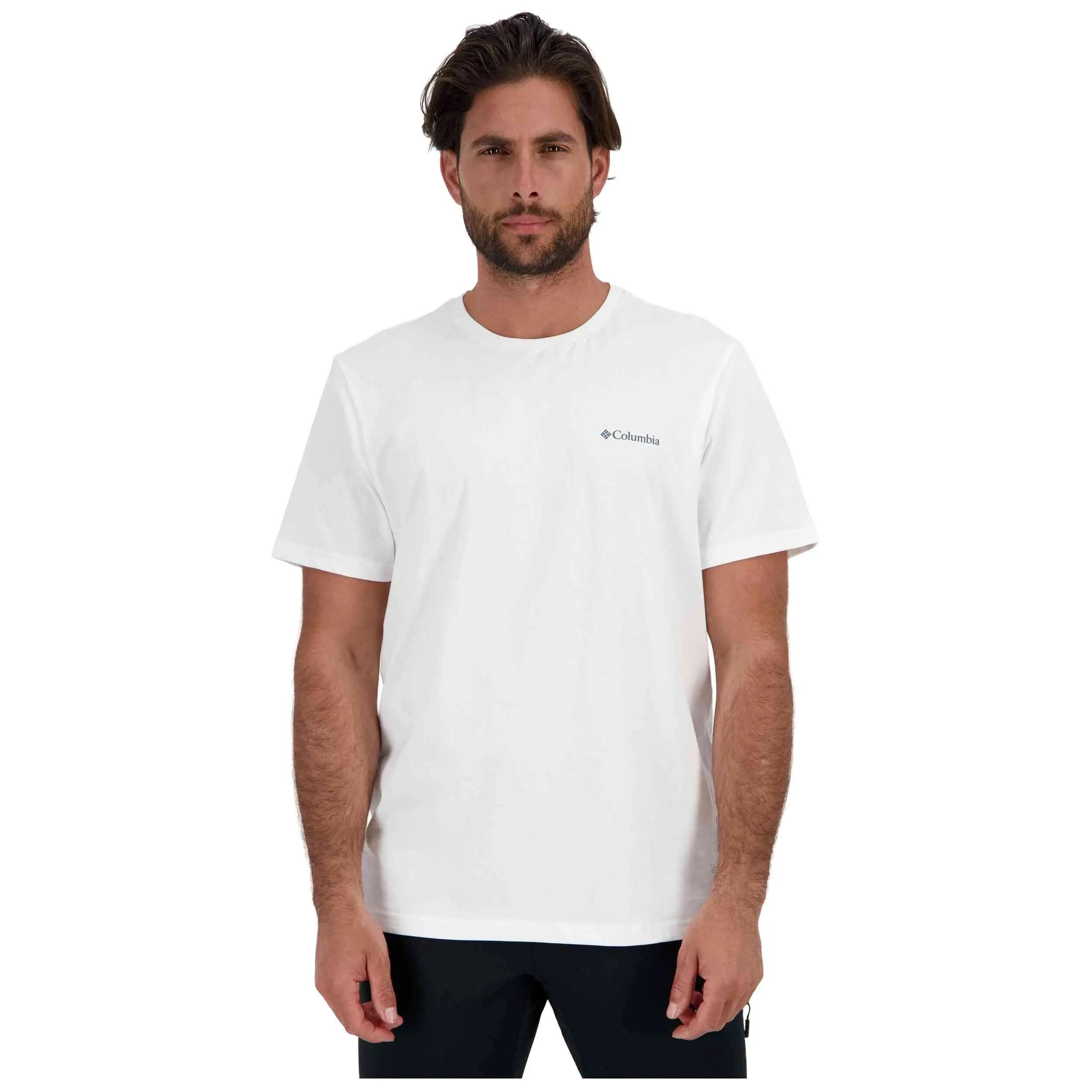 T-shirt met korte mouwen Columbia model CSC Outdoor Back Graphic Tee voor mannen 1/5
