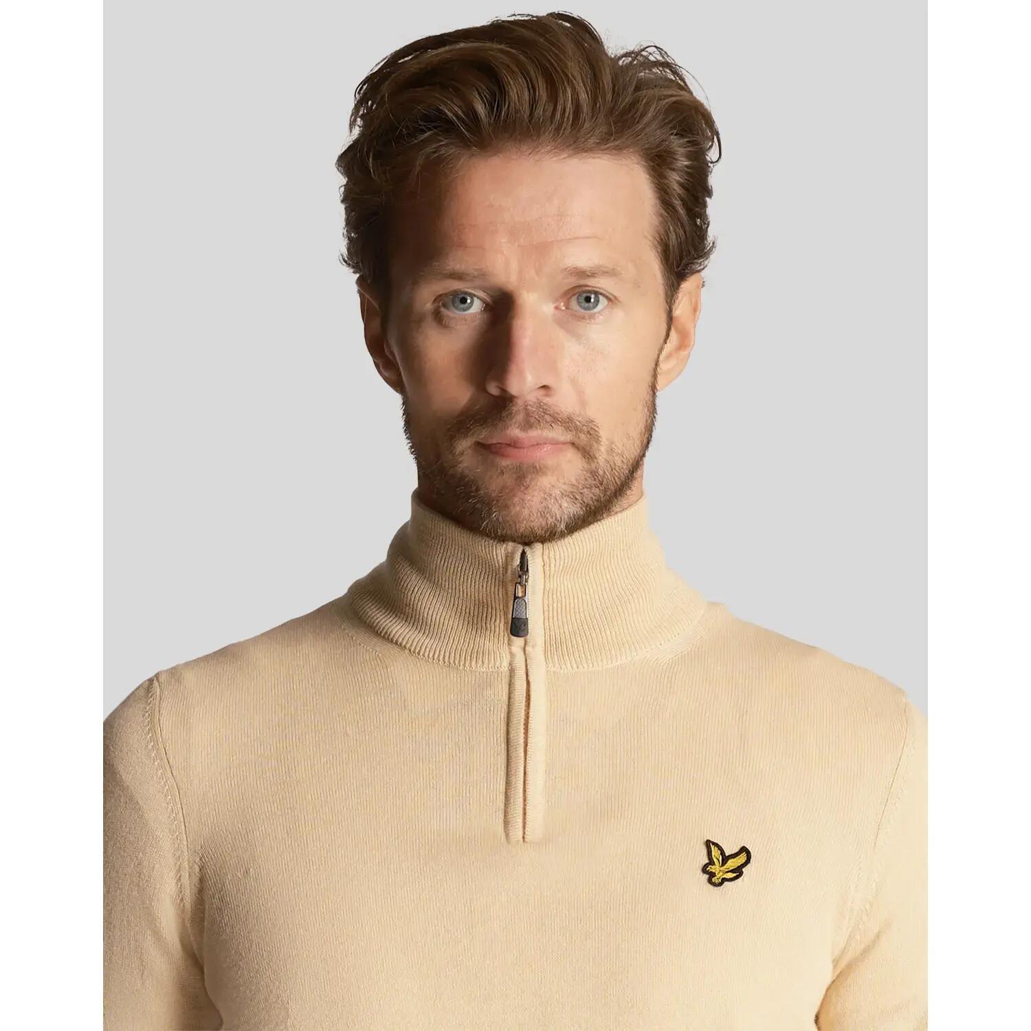 Merinopullover 1/4 Reißverschluss Lyle & Scott Core 5/5