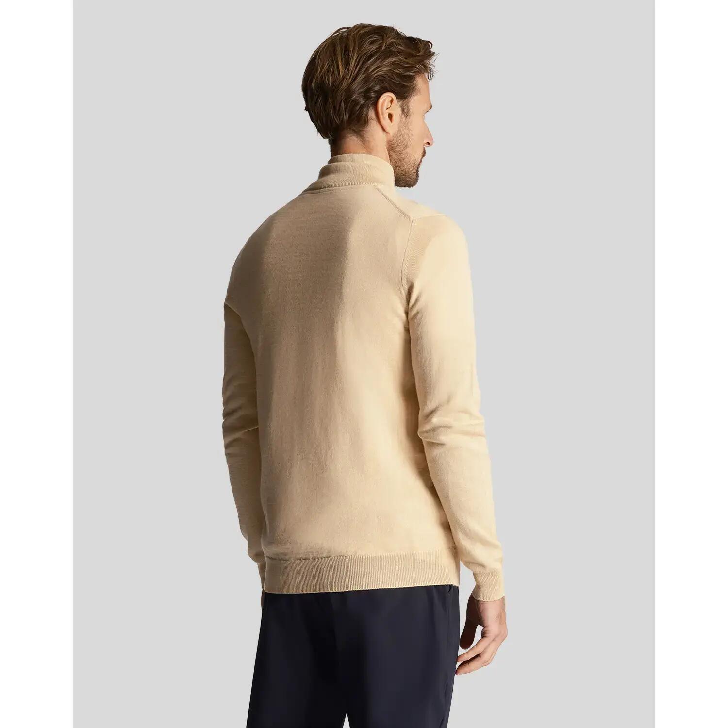 Merinopullover 1/4 Reißverschluss Lyle & Scott Core 4/5