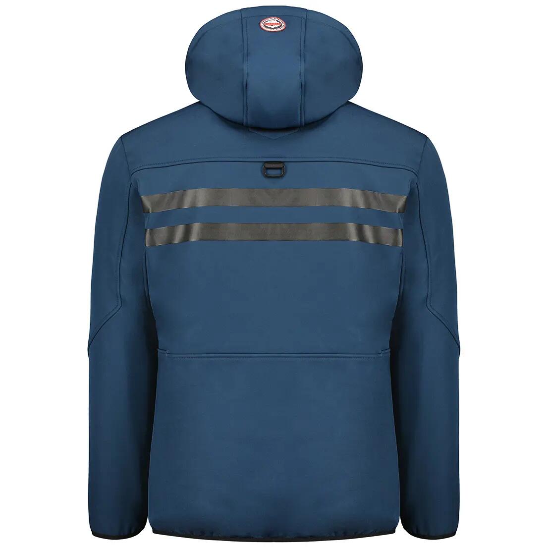 GEOGRAPHICAL NORWAY Softshell ROYAUTE DB NAVY RED MEN 068 (WY2001H GN Navy Tenis 2/8