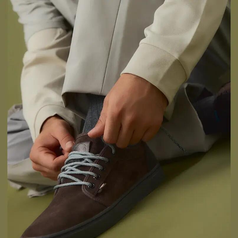 Sneakers Satorisan Heisei SUEDE Brown 7/8