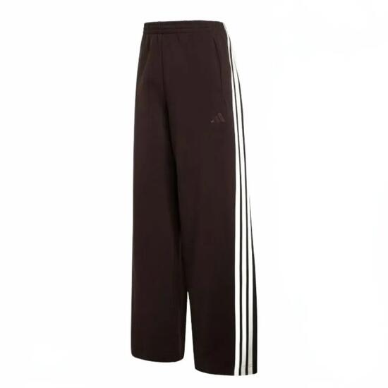 Szerokie spodnie dresowe damskie adidas 3-Stripes