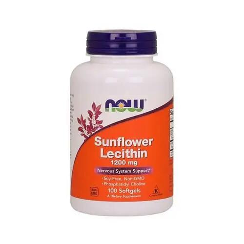 Extracte din plante Concentrarea memoriei creierului Sunflower Lecithin 100 buc