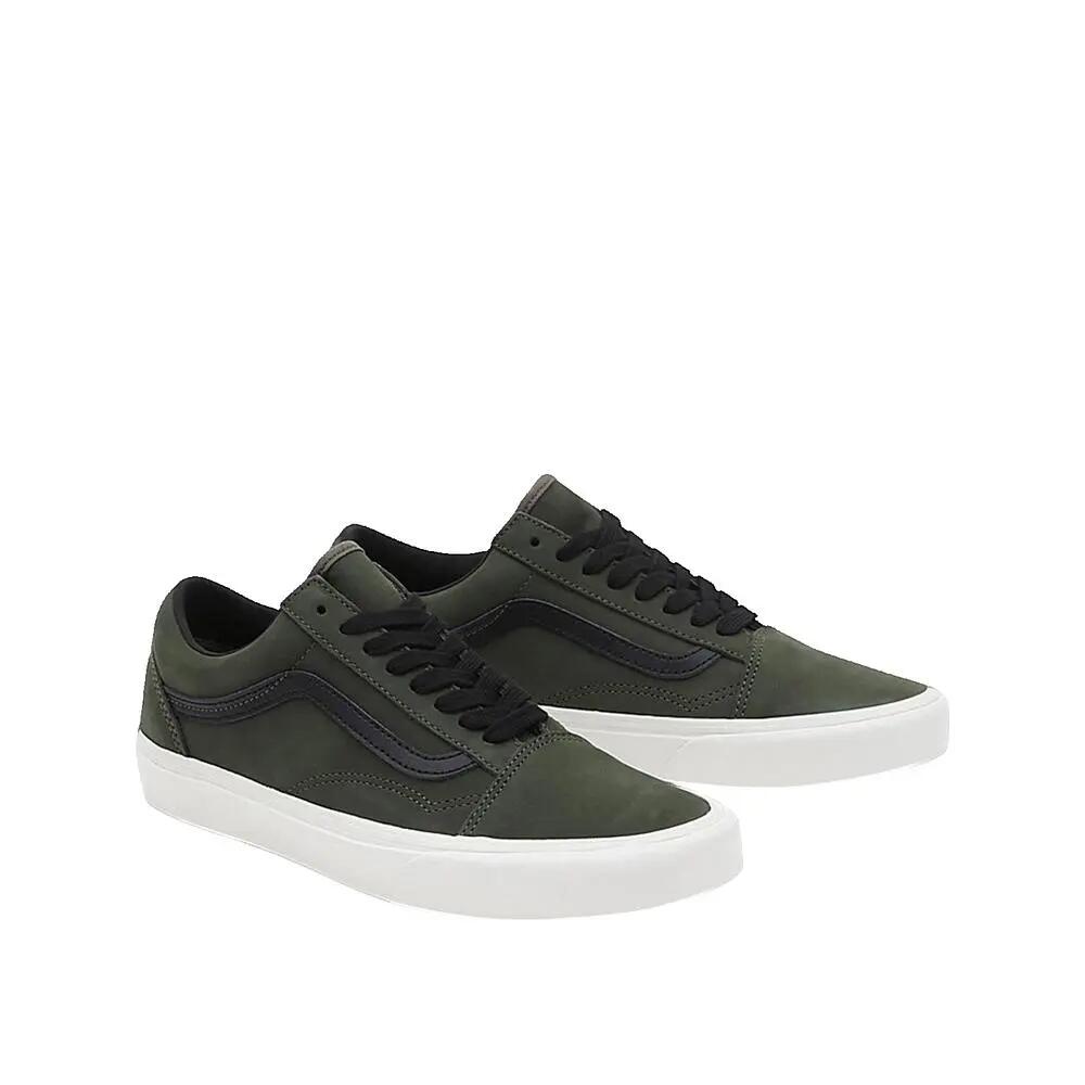 Schuhe Vans Old Skool Nubuck Grün 2/3