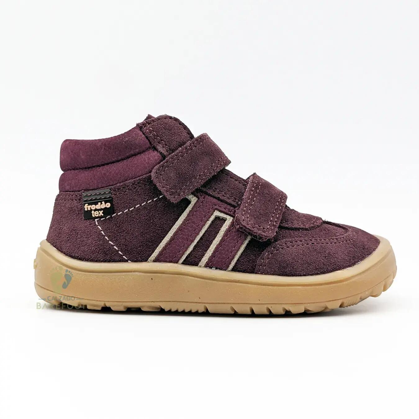 Froddo Barefoot F-Motion Tex Burdeos - Talla 28 1/7
