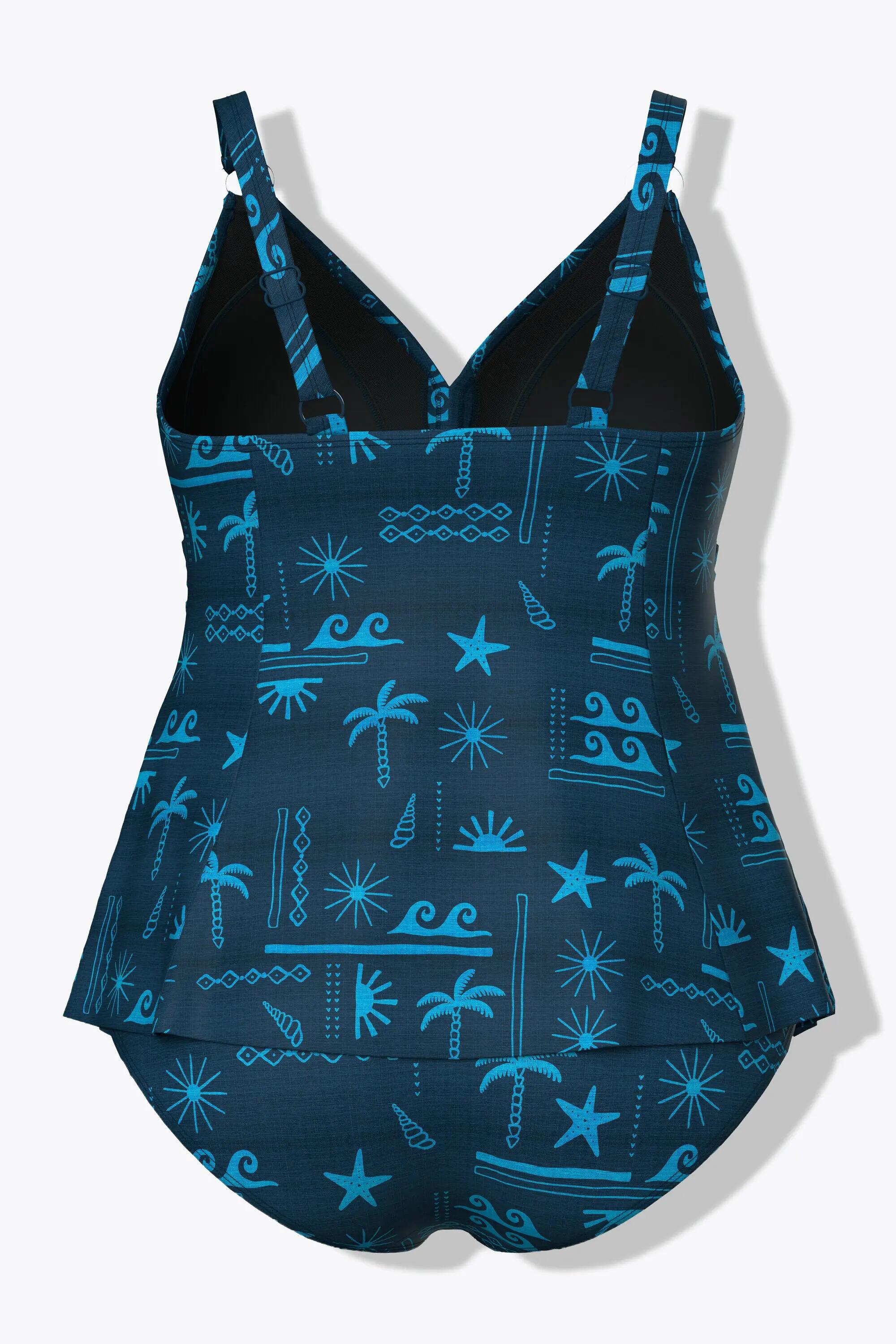 Damen Tankini Softcups Träger verstellbar recycelt 2/11