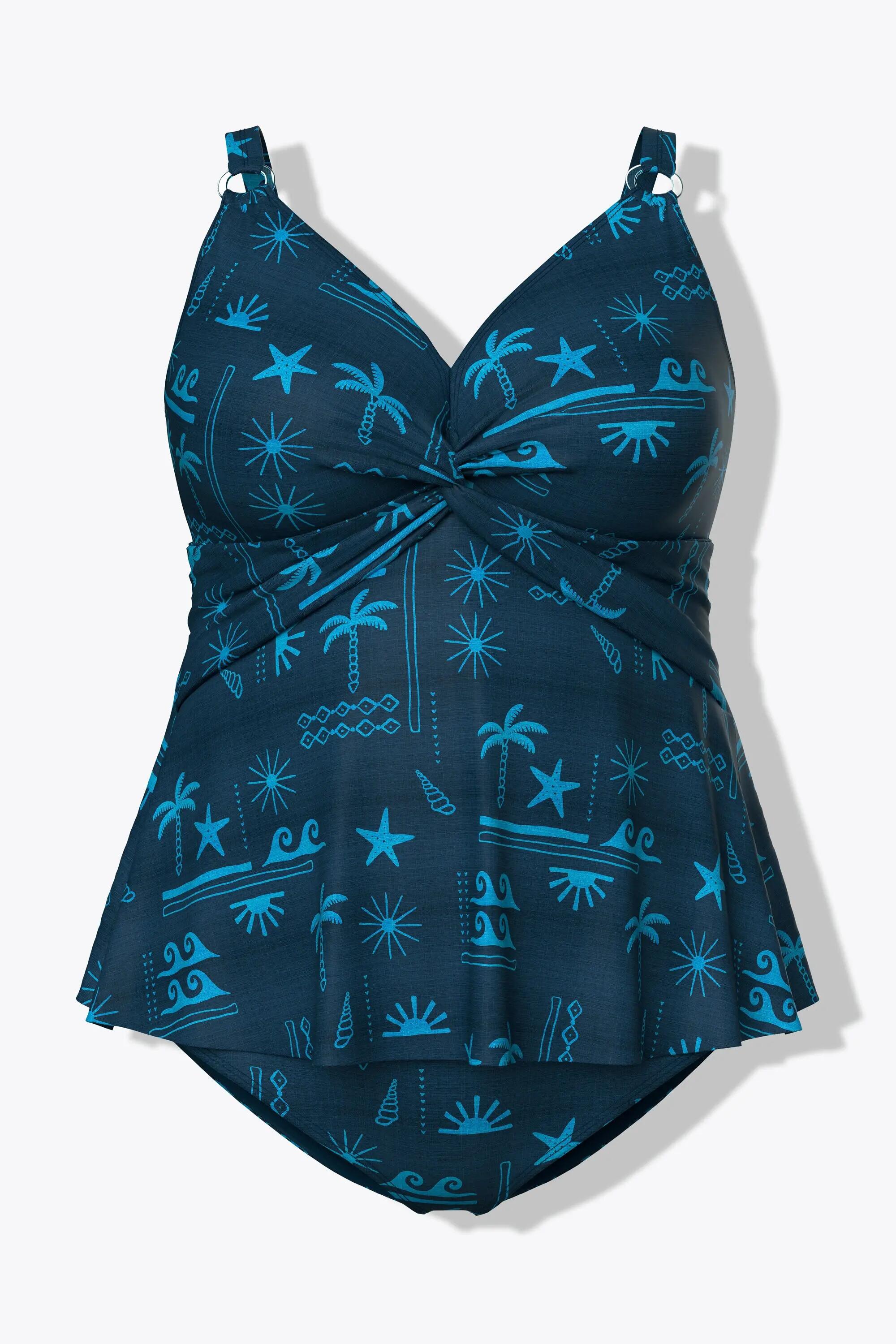 Damen Tankini Softcups Träger verstellbar recycelt 11/11