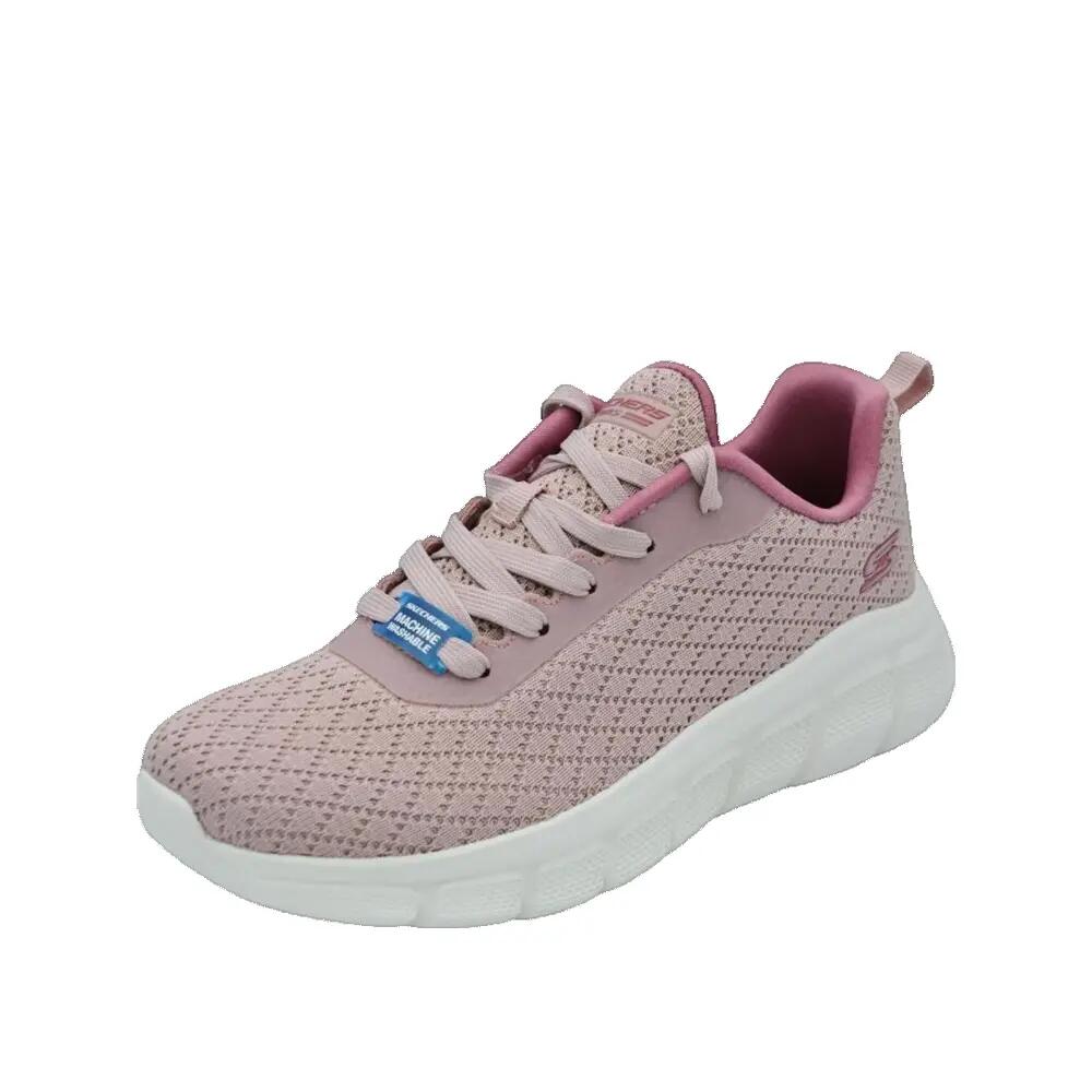Chaussures Skechers BOBS Sport B Flex Quick Pivot Rose 3/3