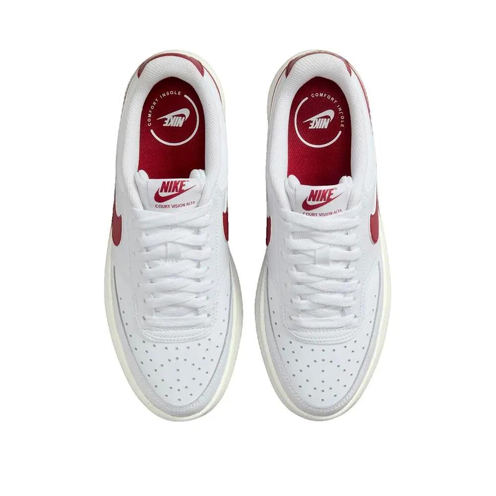 Zapatos Nike Court Vision Alta Mujer Blanca 3/3