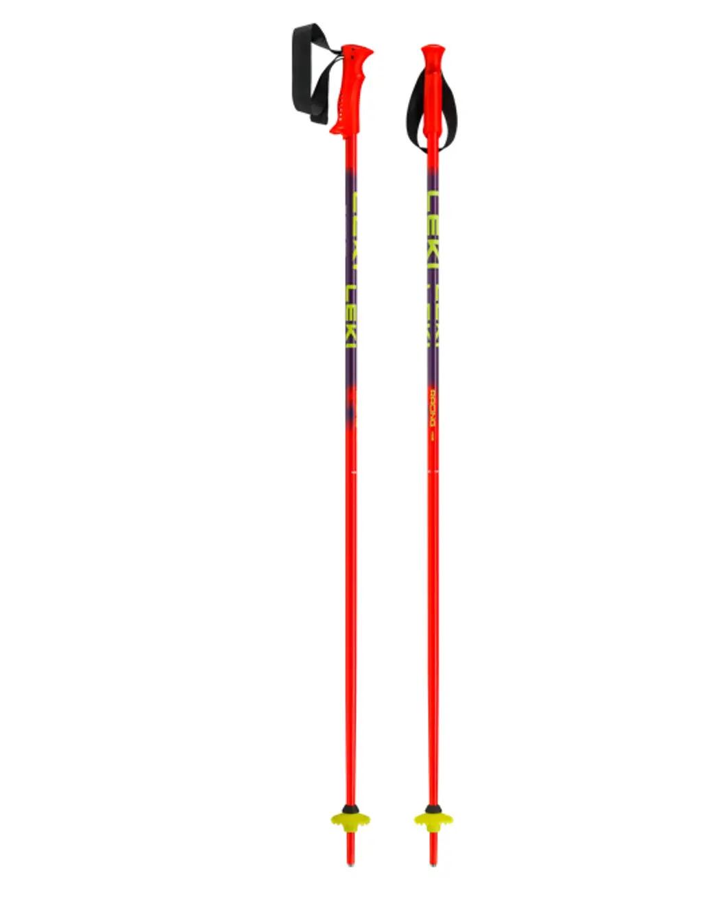 Kije narciarskie zjazdowe Leki Racing Kids red, 26/27 95 cm 1/1