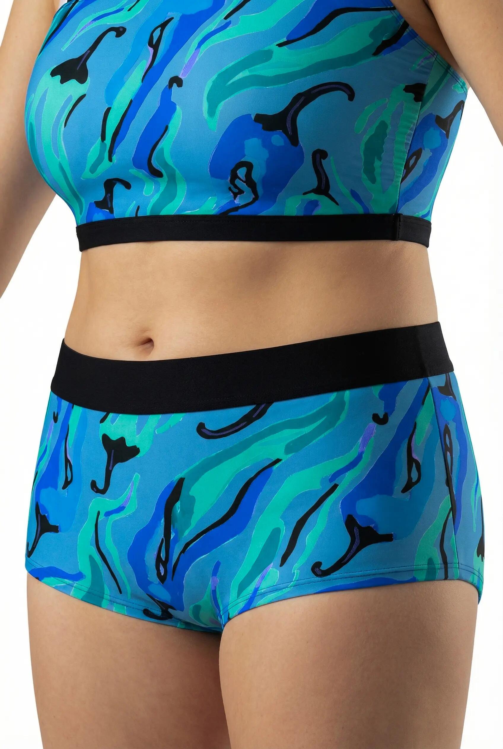 Dames Bikini chili's zachte cups driedelig schouderbandje gerecycled 7/10