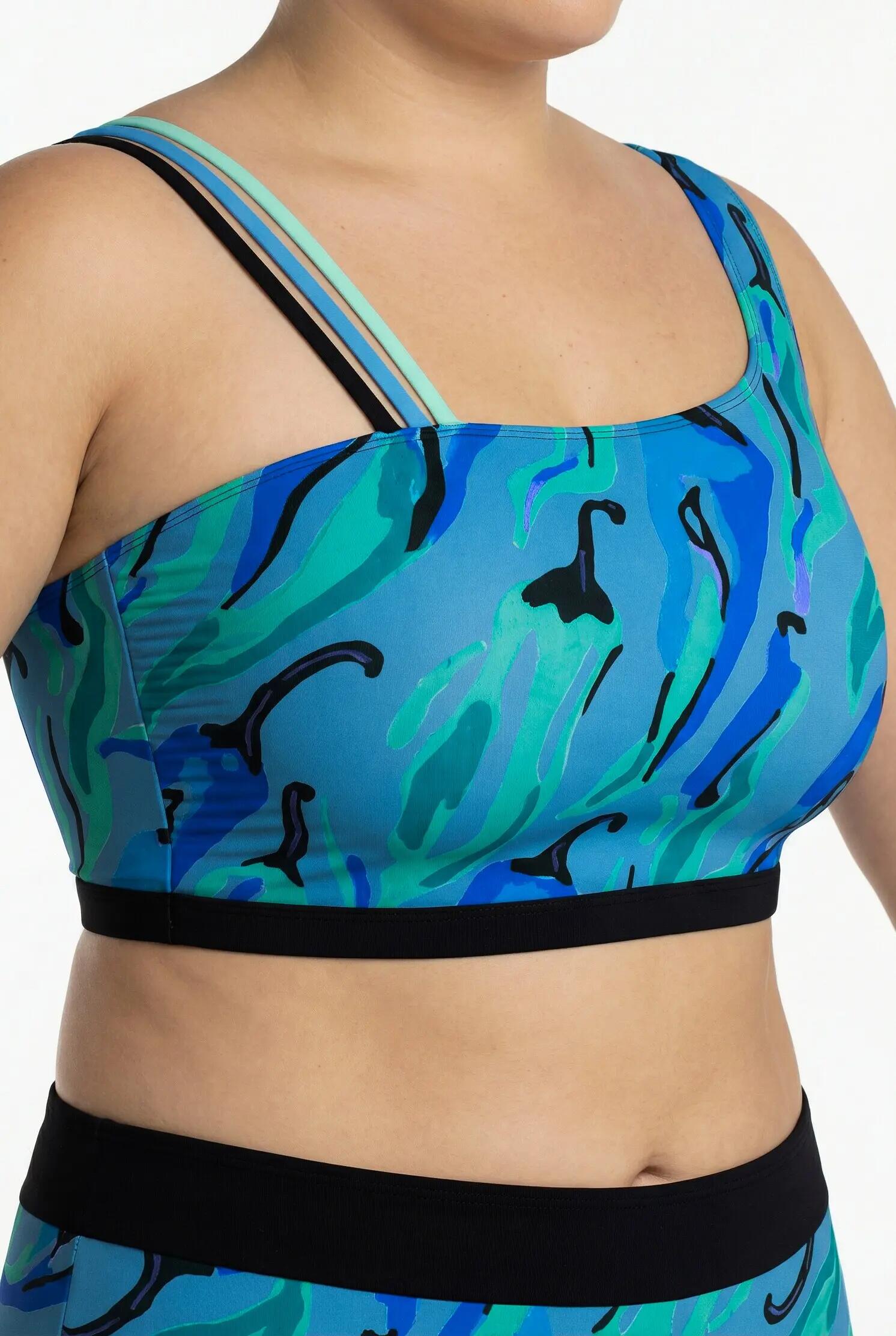 Dames Bikini chili's zachte cups driedelig schouderbandje gerecycled 6/10