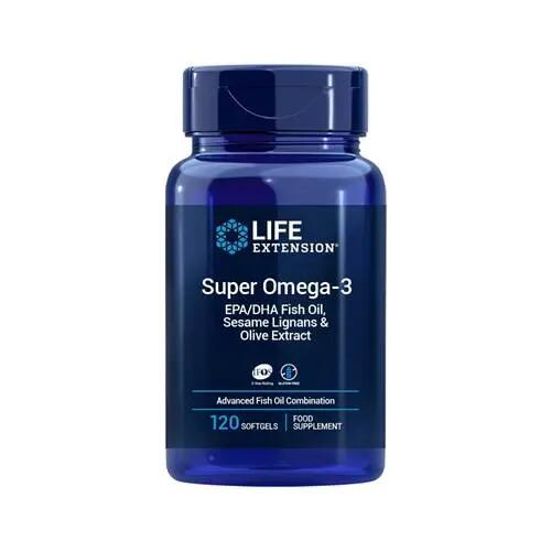 Herbes et extraits Le cœur et le système circulatoire Super Omega-3 Epa 120 pcs