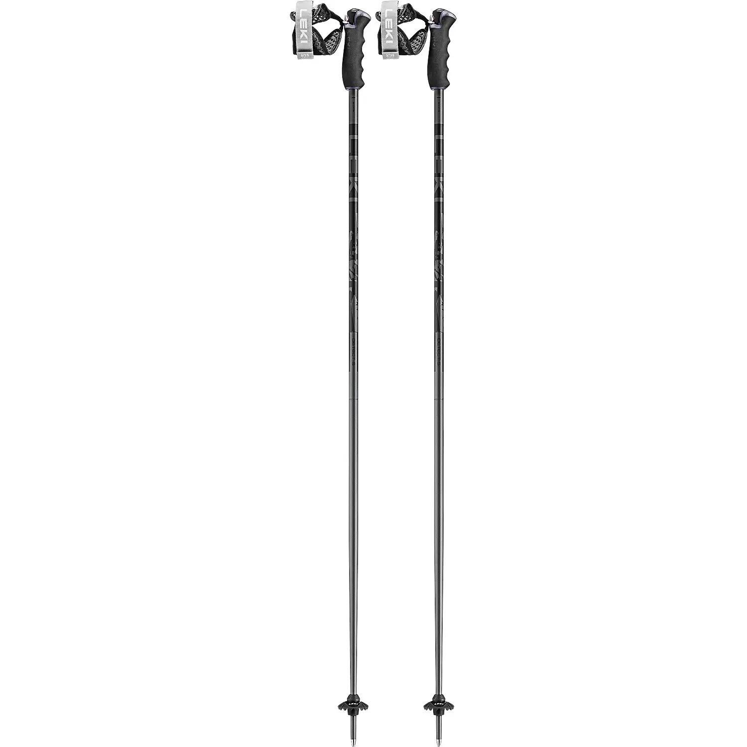 Bâtons de ski Leki Detect S Noir/Anthracite/Rouge vif 6/10