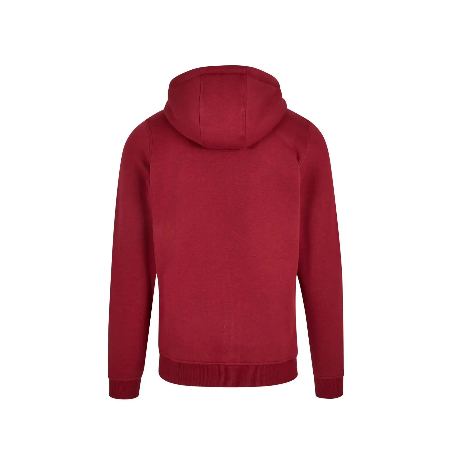 Bluza z kapturem z pełnym zamkiem błyskawicznym Build Your Brand 2/4