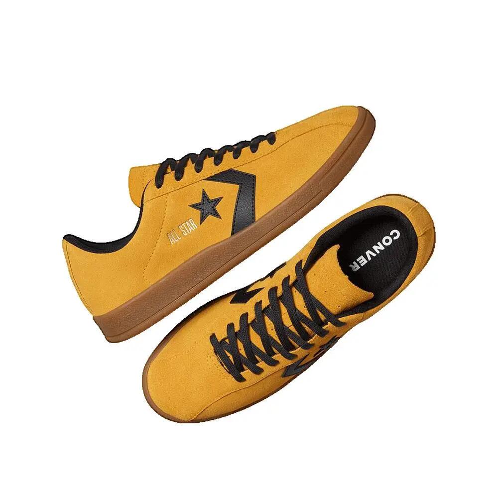 Converse All Star Classic Suede Trainers Yellow 2/3
