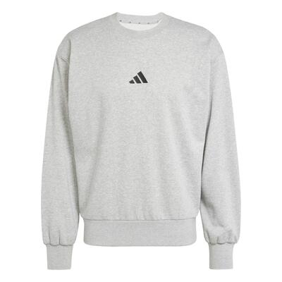 Trui - sport - heren - feelcozy - ronde hals - grijs/zwart