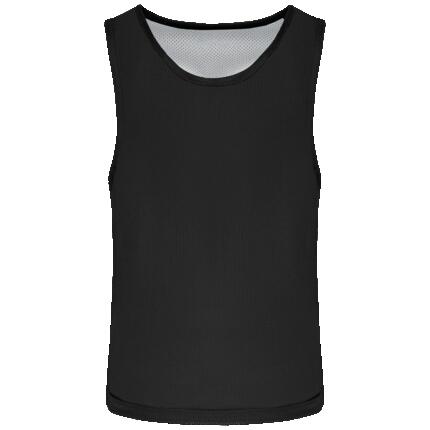 Chasuble réversible multisports enfant - Black / White - 10/14 ans