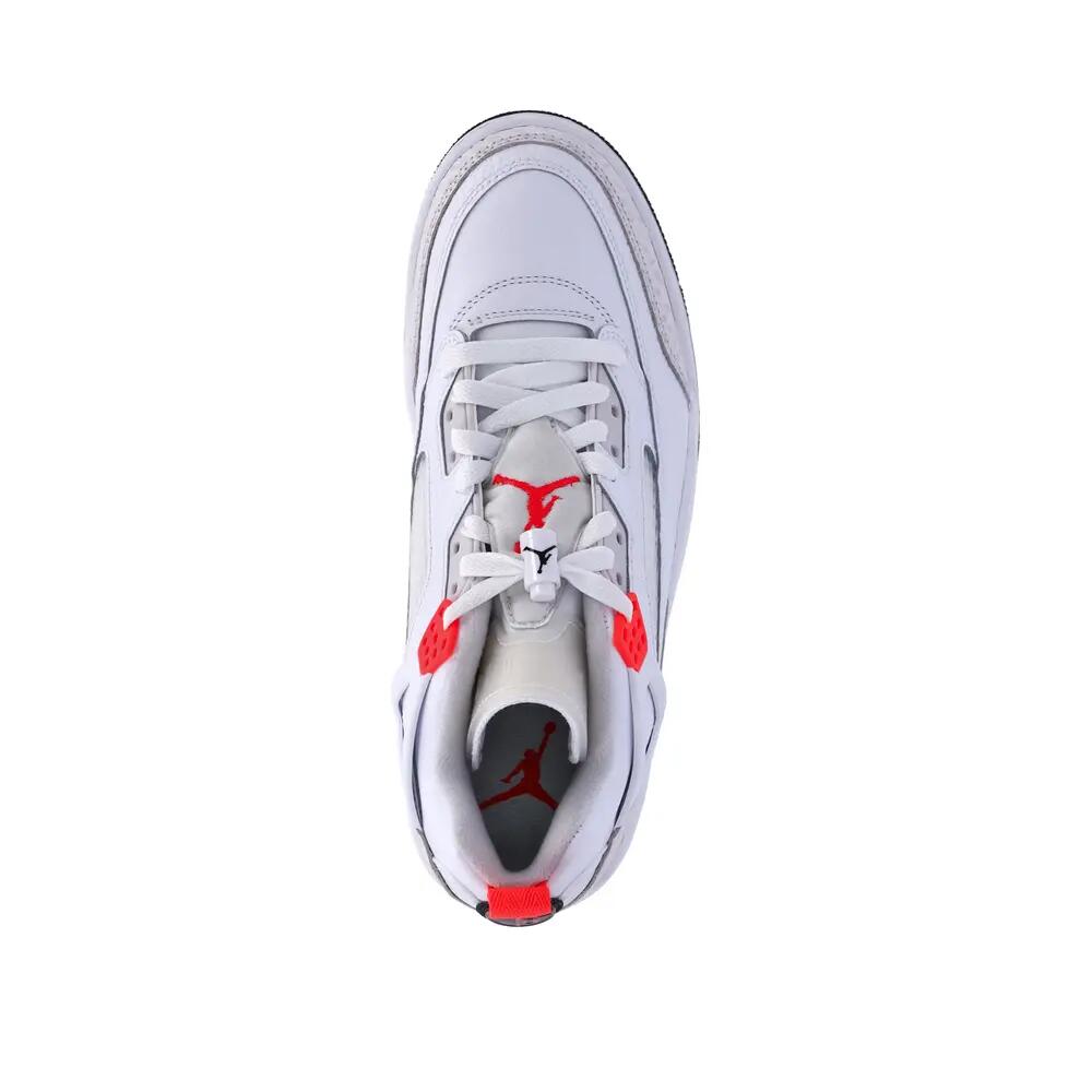 Zapatos Nike Spizike Low Blanc/Rouge 4/4