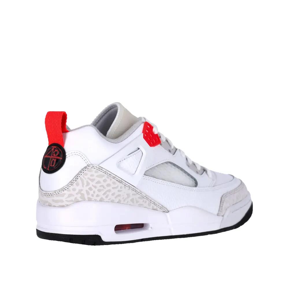 Zapatos Nike Spizike Low Blanc/Rouge 3/4
