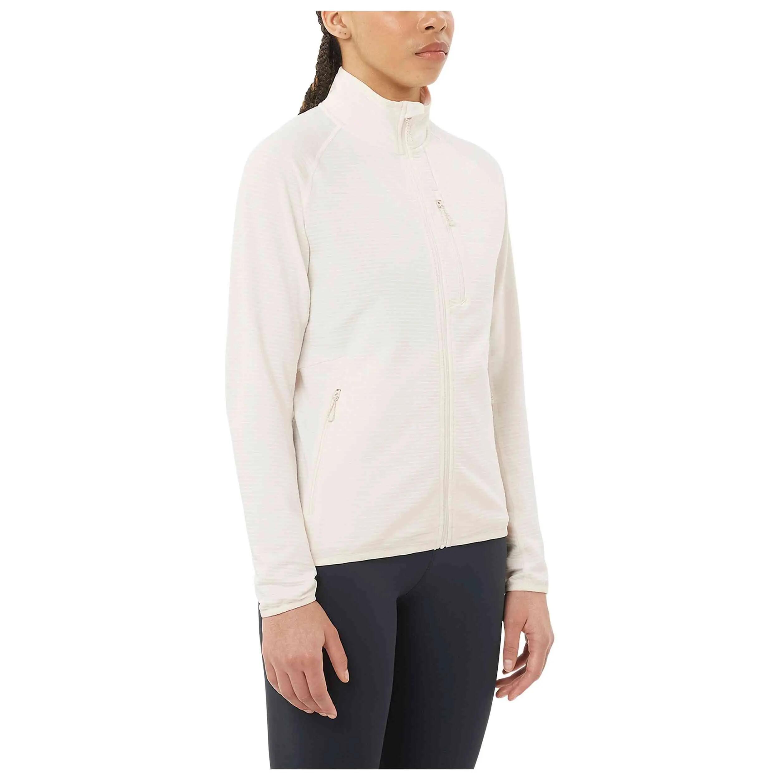 Fleece Salomon model Essential Lightwarm Full Zip voor vrouwen 2/5