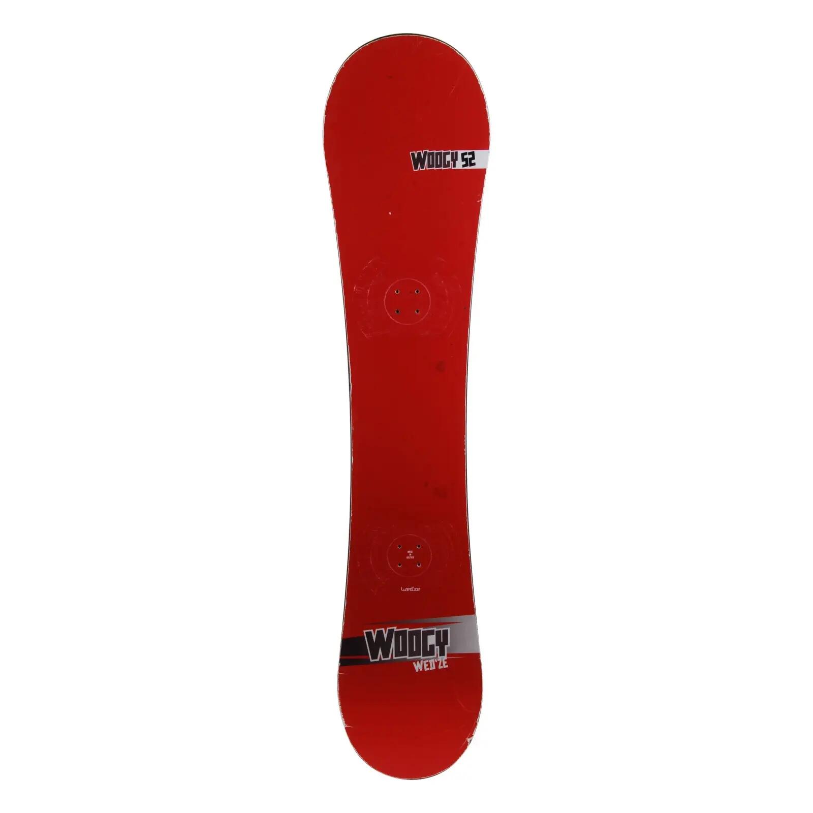 RECONDITIONNE - Snowboard Wedze Woogy + Fixations Coque 1/4
