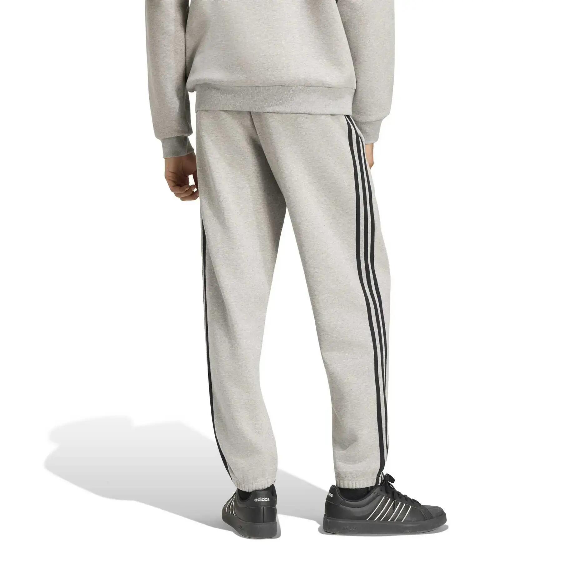 Pantalon de jogging tapered adidas Essentials 3-Stripes Fleece Cuffed 4/6