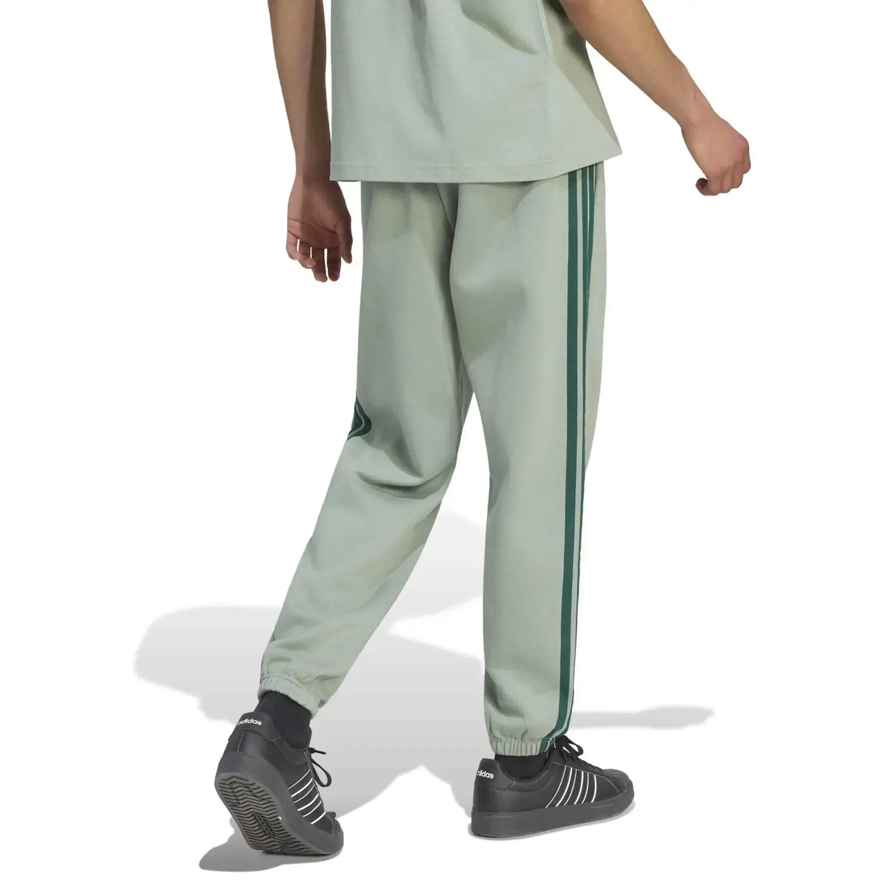 Pantalon de jogging tapered adidas Essentials 3-Stripes Fleece Cuffed 4/6
