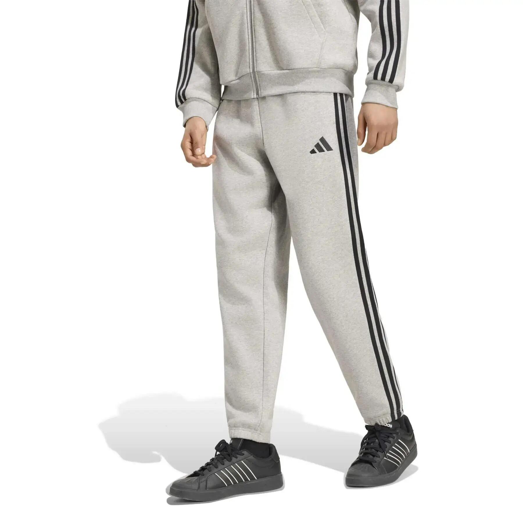 Pantalon de jogging tapered adidas Essentials 3-Stripes Fleece Cuffed 2/6