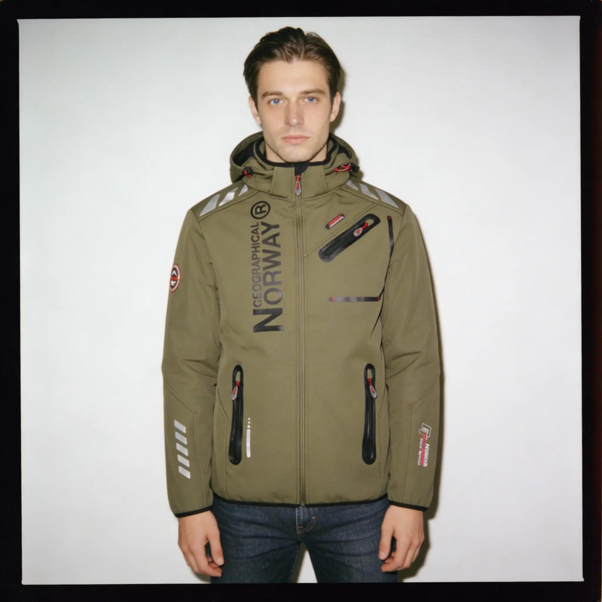 GEOGRAPHICAL NORWAY Softshell ROYAUTE DB KAKI-NOIR Zapatillas 6/8