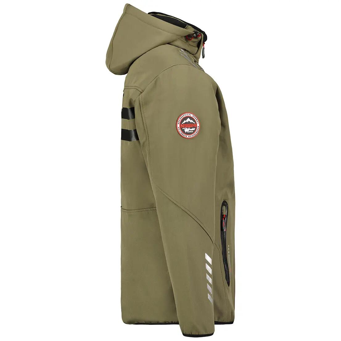 GEOGRAPHICAL NORWAY Softshell ROYAUTE DB KAKI-NOIR Zapatillas 5/8
