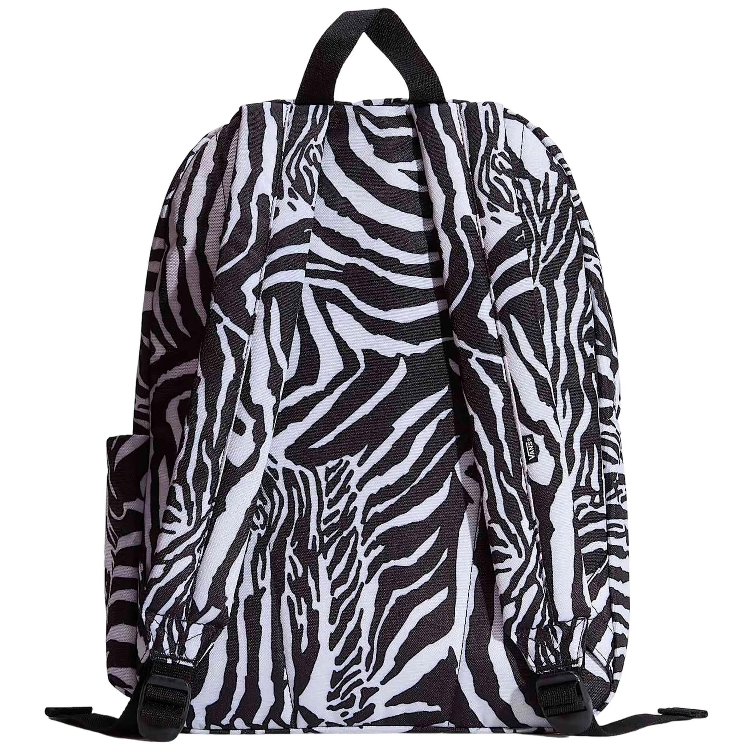 Rucksack Vans Modell Old Skool Drop V Backpack "Marshmallow Zebra" für frauen 3/5