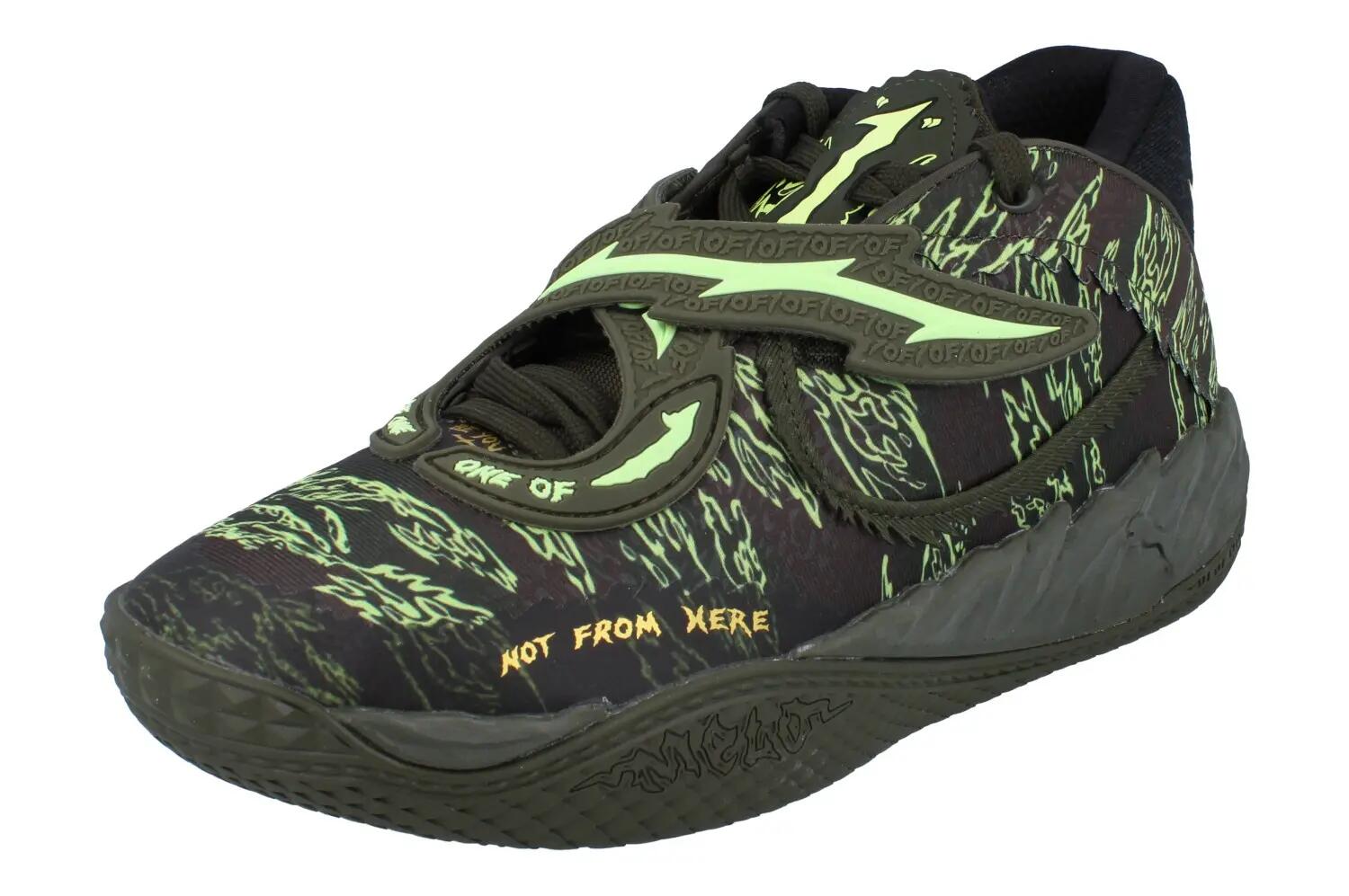 Puma MB.05 Camo LA Melo Ball Mens Basketball Trainers 1/6