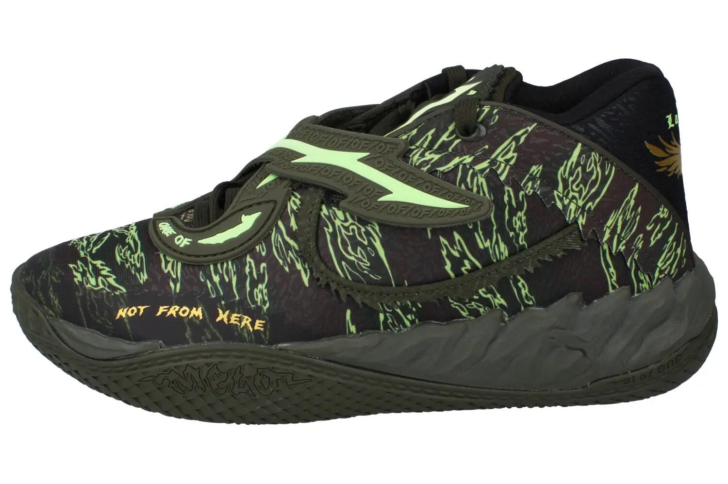 Puma MB.05 Camo LA Melo Ball Mens Basketball Trainers 6/6