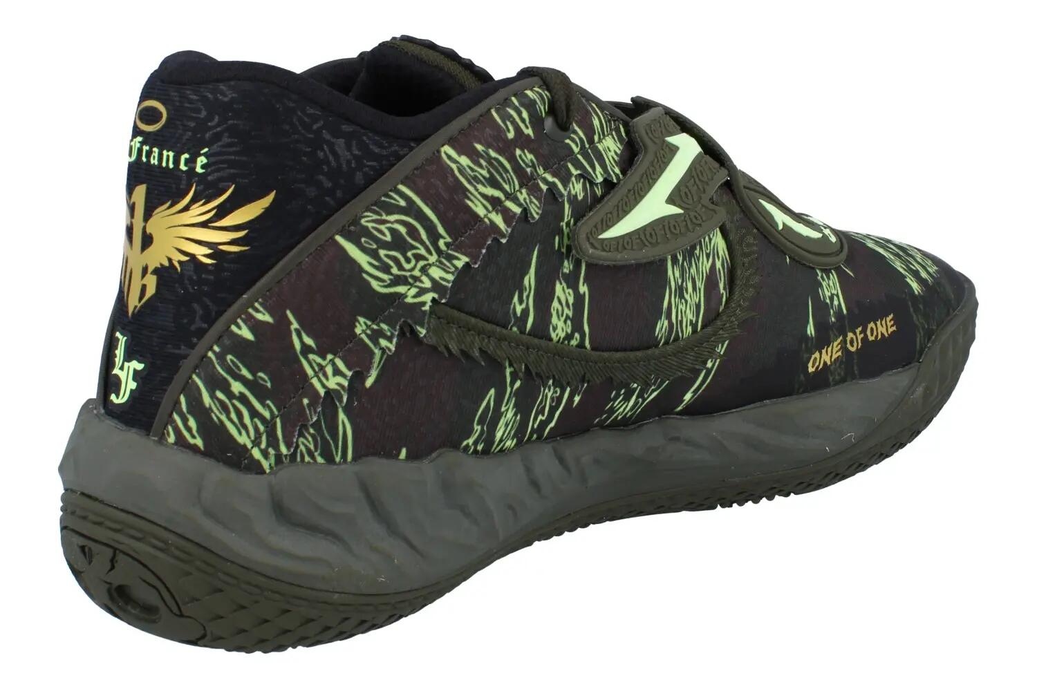 Puma MB.05 Camo LA Melo Ball Mens Basketball Trainers 3/6