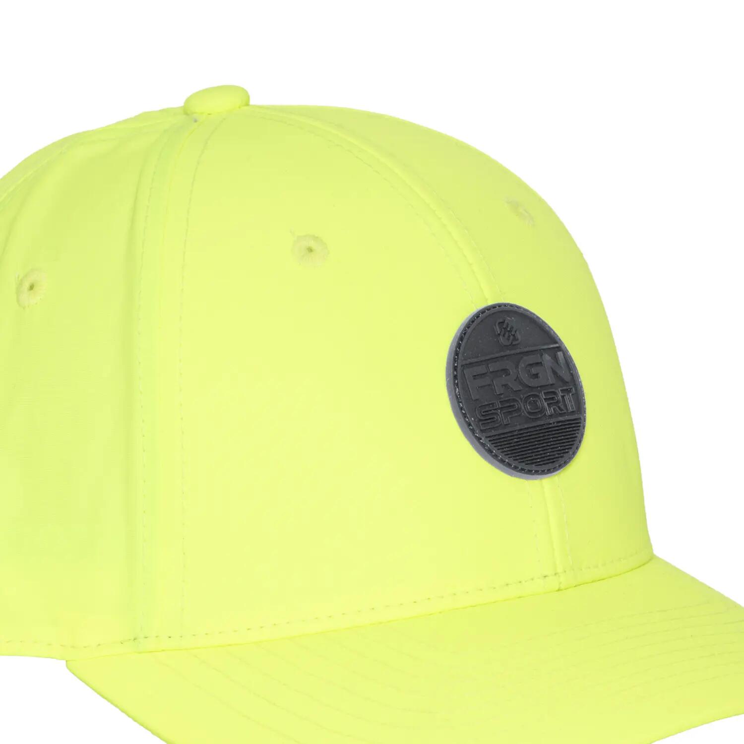 Casquette baseball avec écusson rond PU et réglage par cordon FRGN 2/5