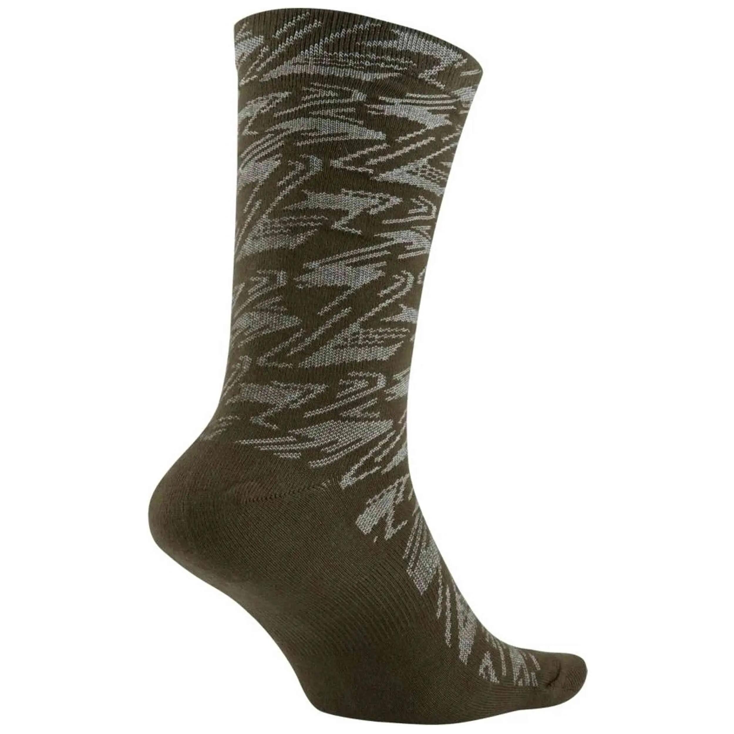 Meias Jordan modelo Jordan AJ 8 Sock (355/sequoia/white) para unissex 2/3