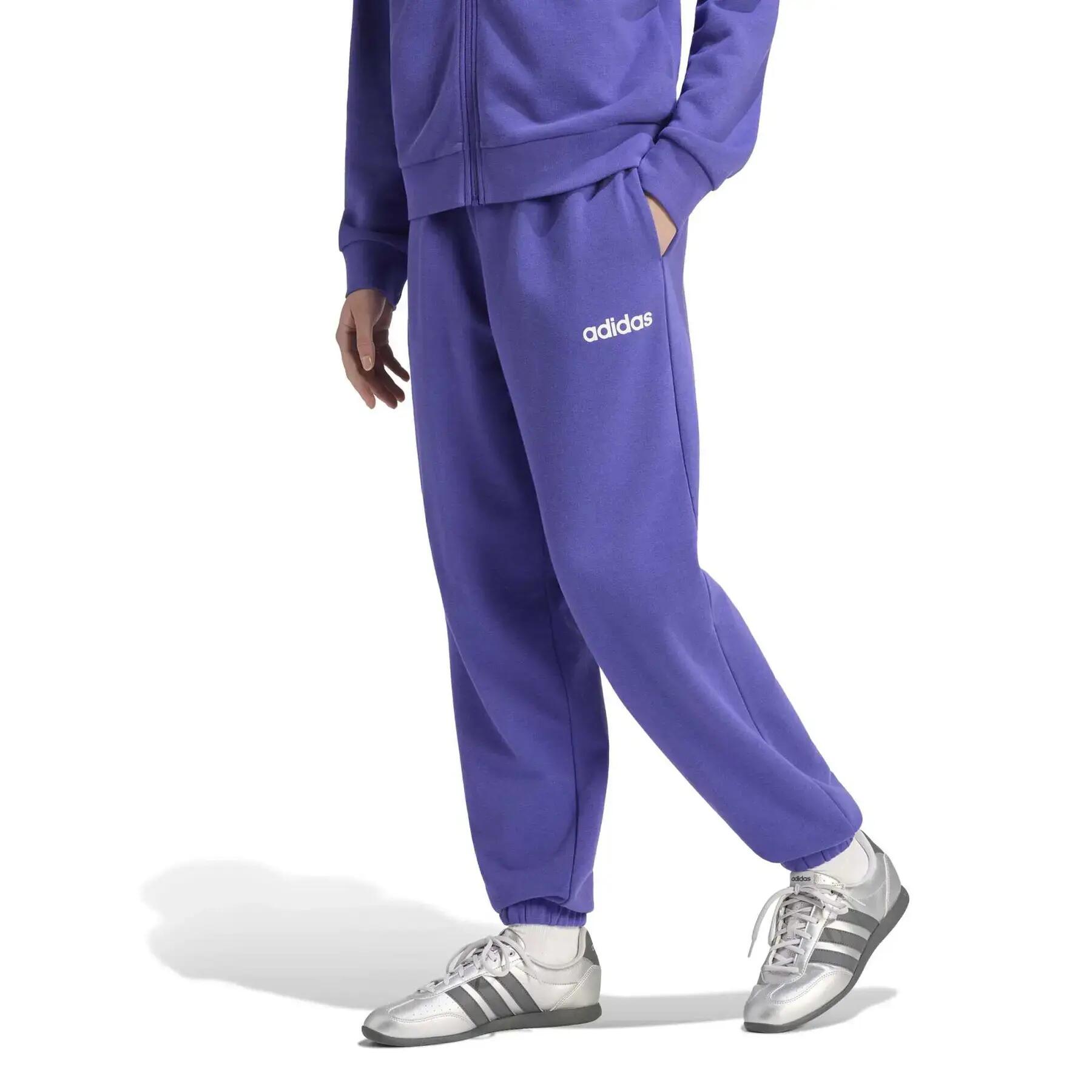 Pantalon de jogging femme adidas Essentials Linear Cuffed 2/6