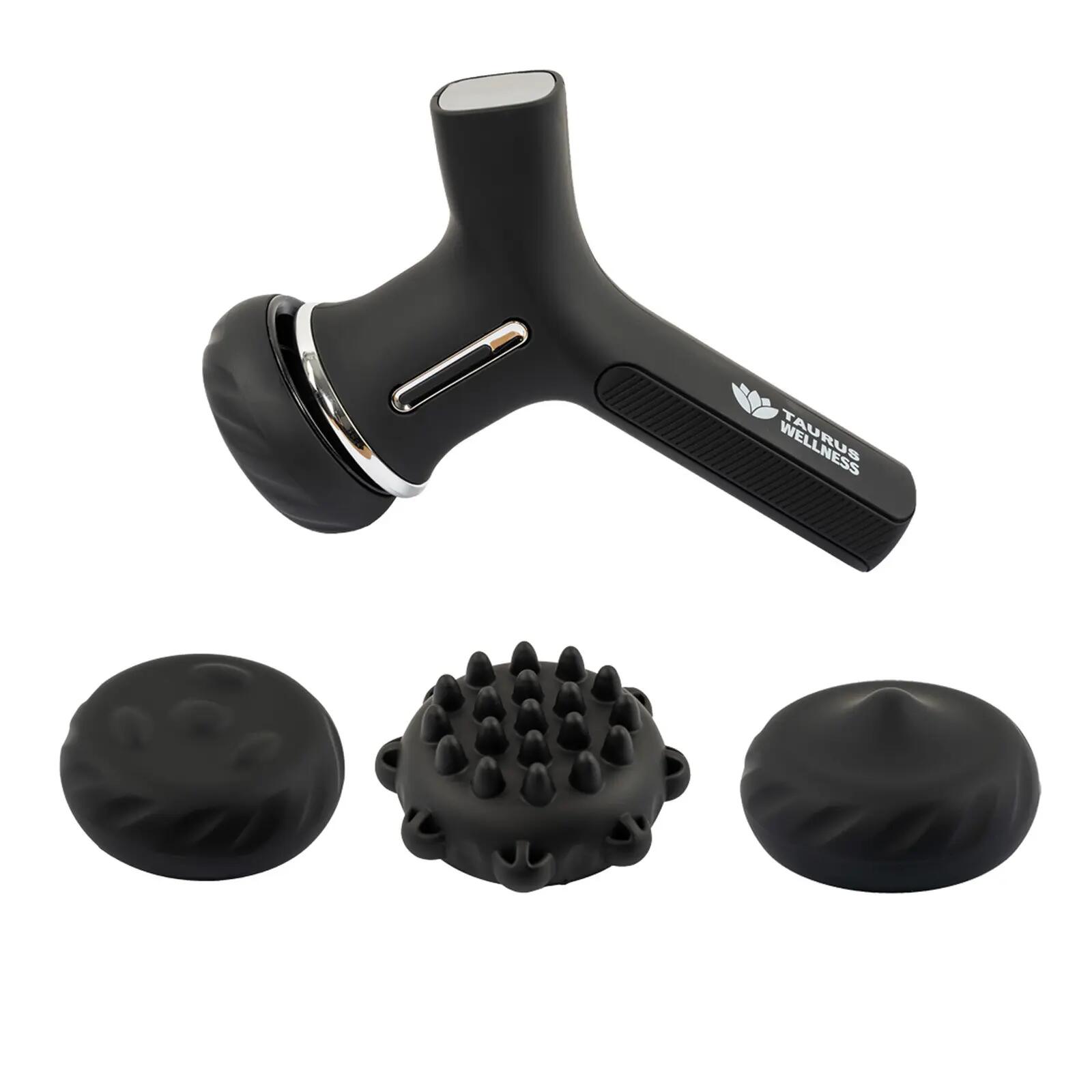 Masseur électrique - 6 vitesses - 4 embouts - Taurus Wellness 4/4