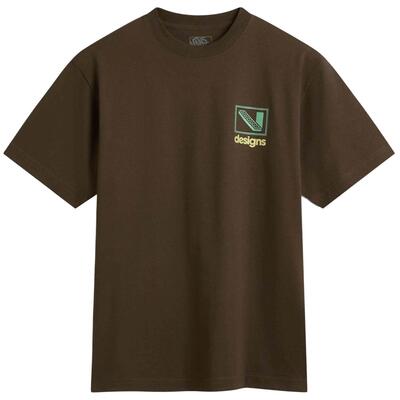 T-shirt met korte mouwen vans model art production ss tee "coal brow voor mannen