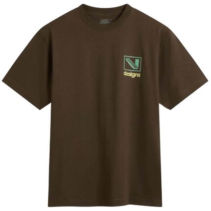T-shirt met korte mouwen Vans model Art Production SS Tee "Coal Brow voor mannen
