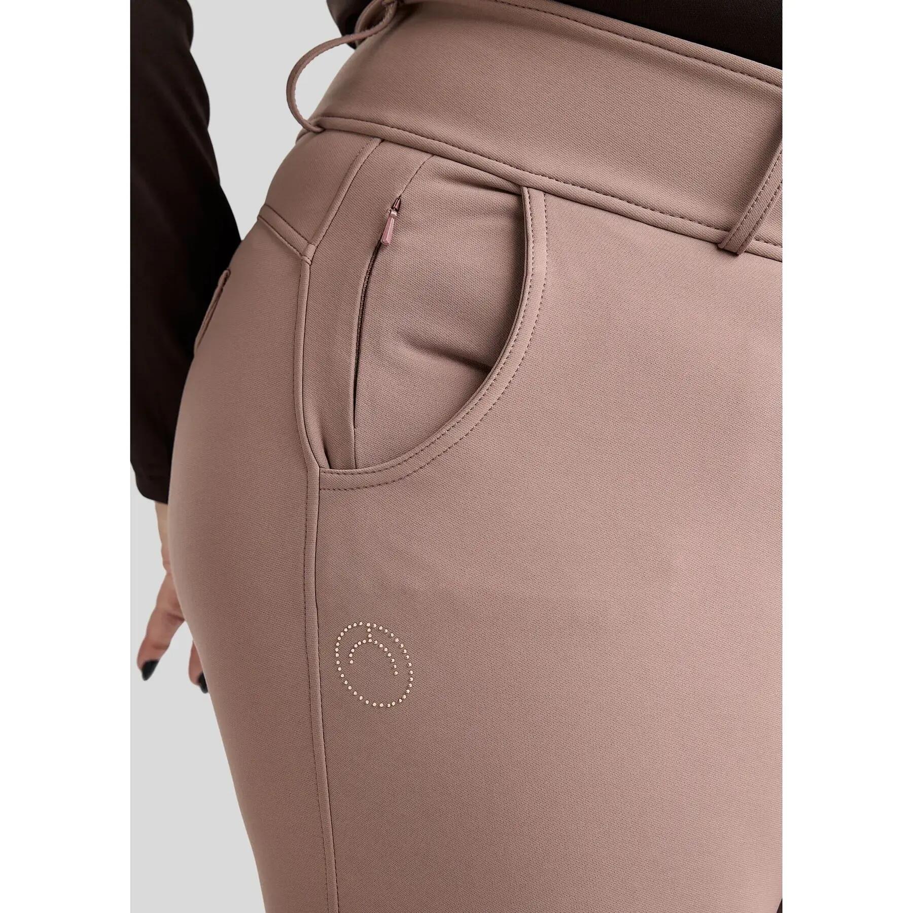Pantalon équitation full grip femme Montar Briella 3/4