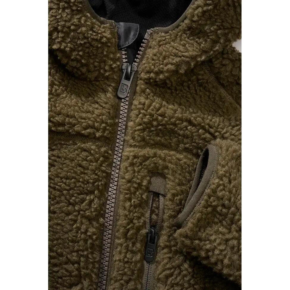 Polar dziecięcy z kapturem Brandit Teddy 3/4