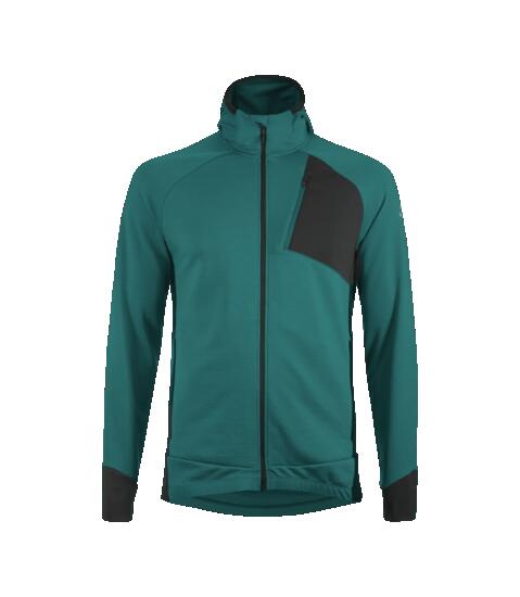 M ZIP-HOODY TECH-MERINO
