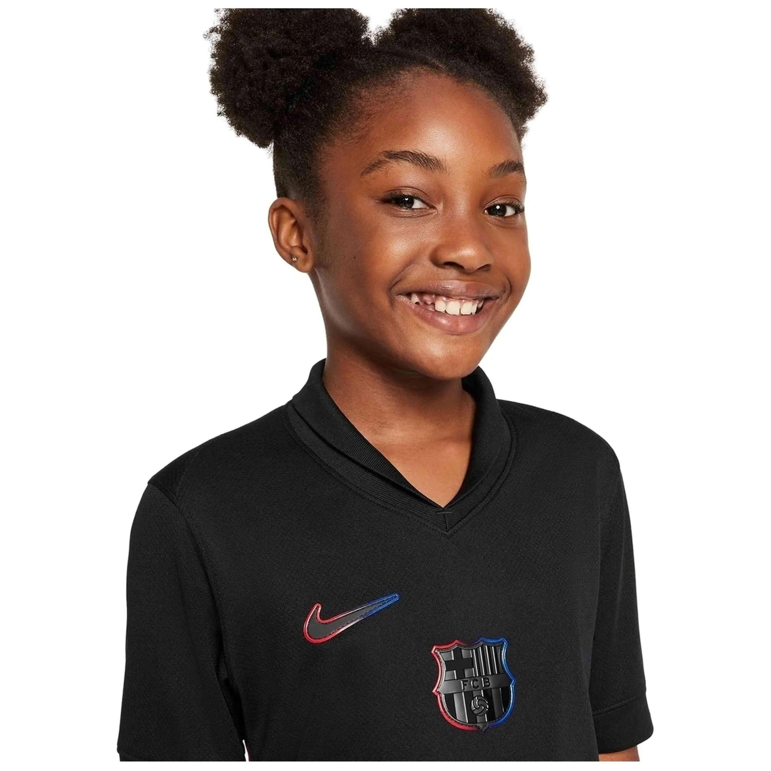 Maglia da calcio Nike modello FN9148-010 per unisex ragazzi 3/5